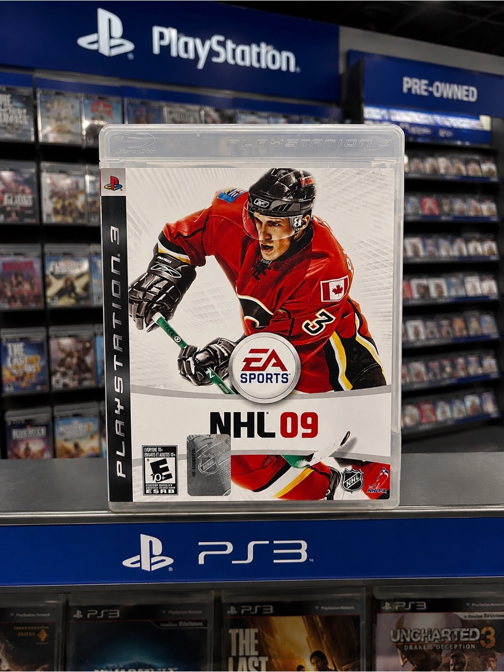 NHL 09 PS3 PlayStation 3 Hockey Game Complete Tested Working
